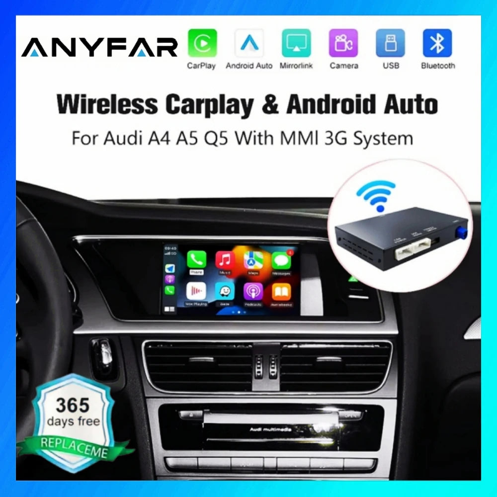 ANYFAR CarPlay & Android Auto Interface for Audi MMI 3G