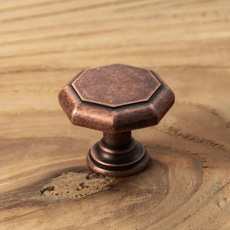 Antique Brass Zinc-Alloy Cabinet Handles – 128 mm Centers