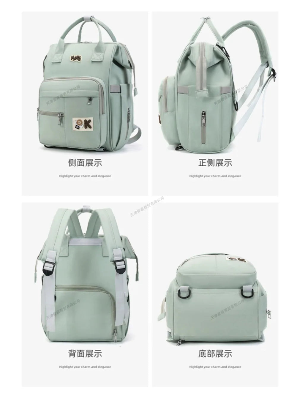 Oxford Cloth Maternity Diaper Backpack