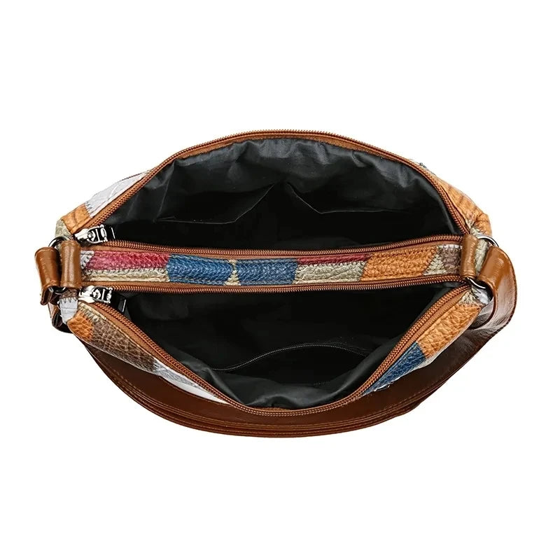 Yogodlns Women's Vintage-Style Crossbody Bag
