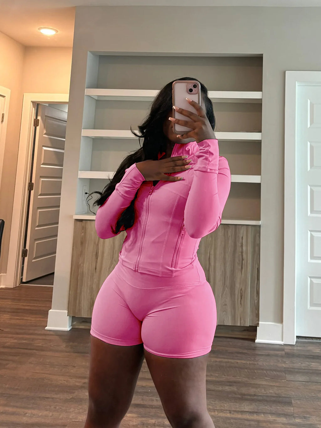 Sleeveless Top & Shorts Two-Piece Set
