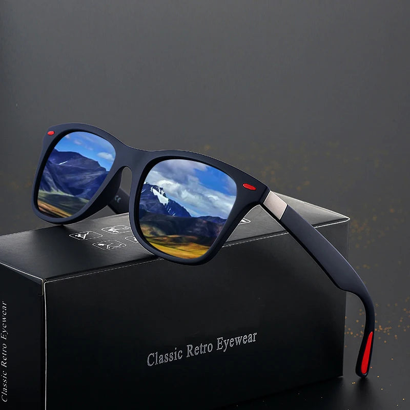 Retro Rectangular Sunglasses