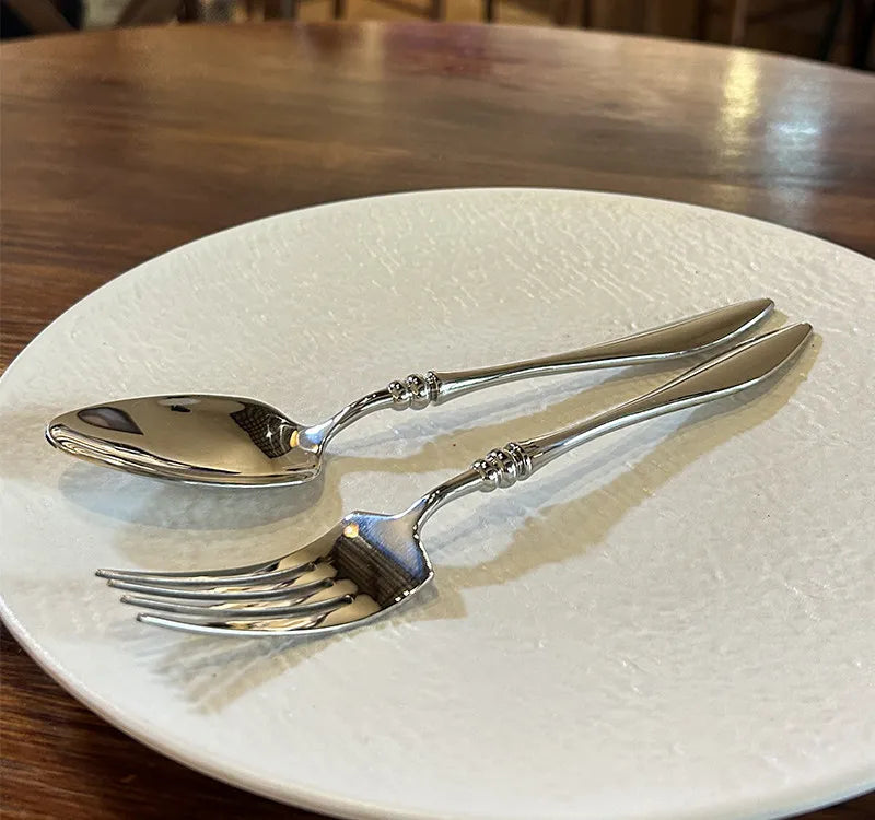 Stainless Steel Cutlery Set — 6 Pieces