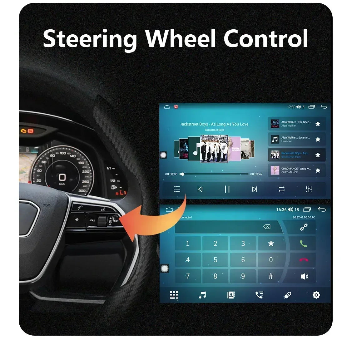 8-Inch Android Stereo for Selected Volvo Models