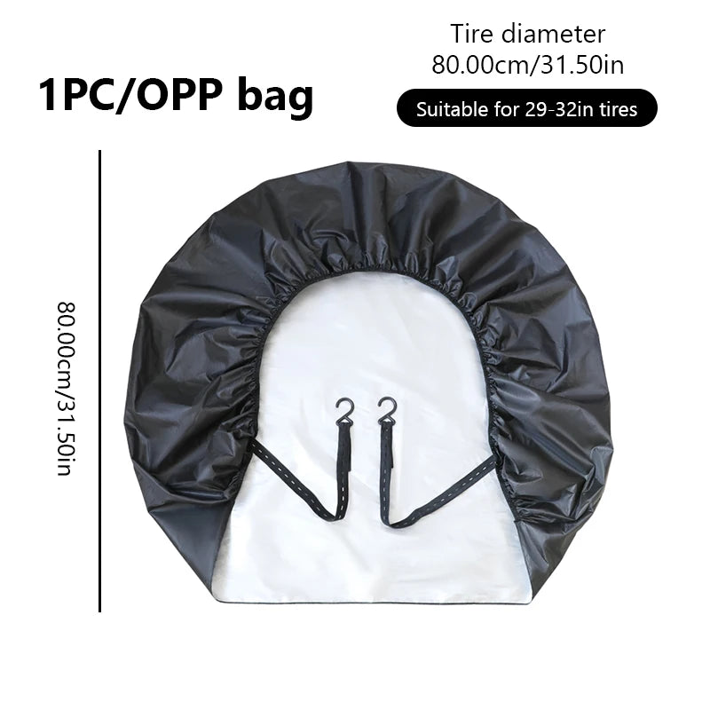 SEAMETAL Tire Covers – 29–32 Inch, 1 or 4 Pieces