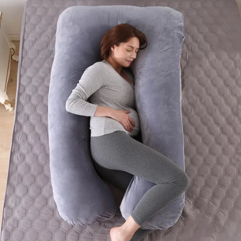 U-Shaped Maternity Support Pillow – 120 × 70 cm