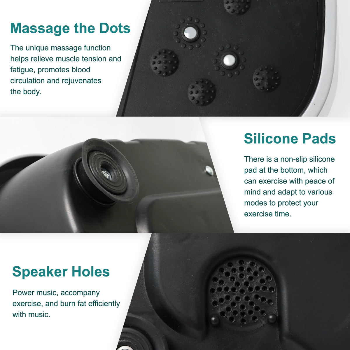 Vibration Exercise Platform with Remote