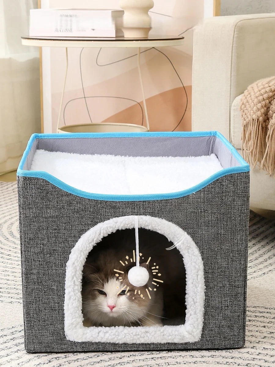 Large Foldable Cat House