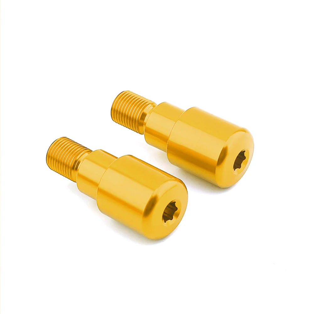 Motorcycle CNC Handlebar End Caps – Pair