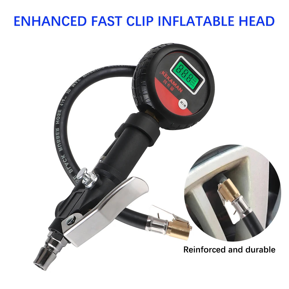 LEEPEE Digital Tire Inflator & Pressure Gauge