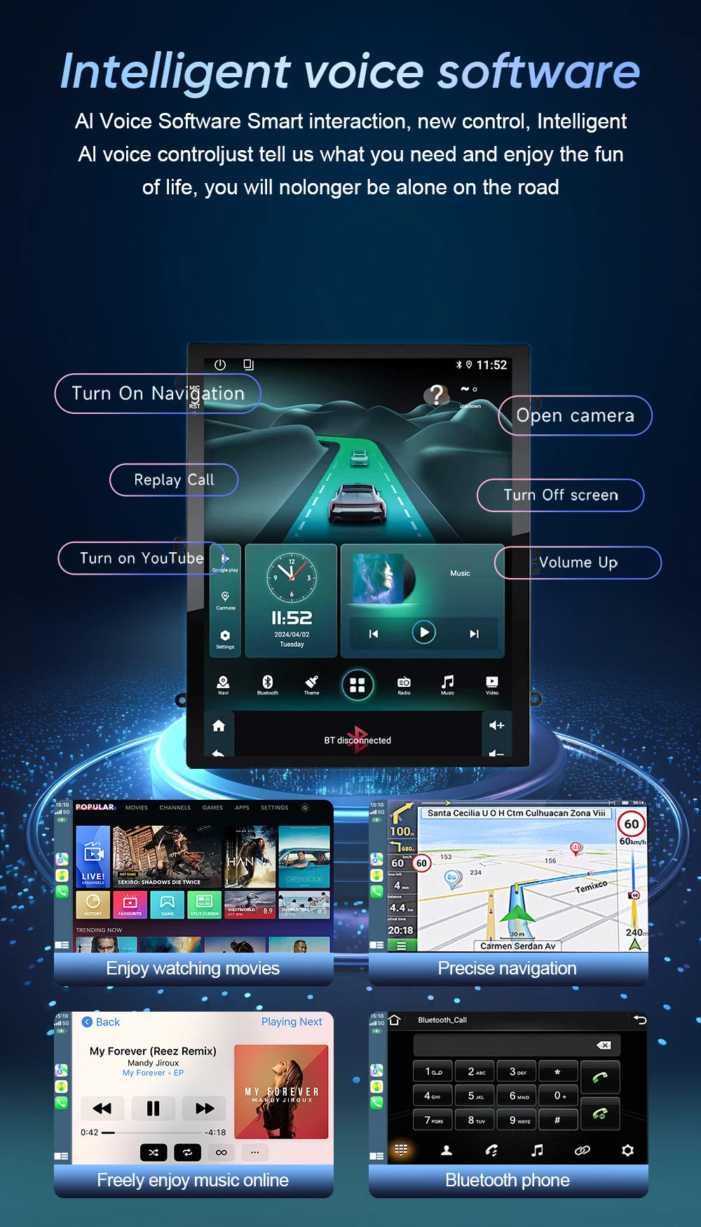 9.7-Inch Android Stereo for Hyundai Sonata YF