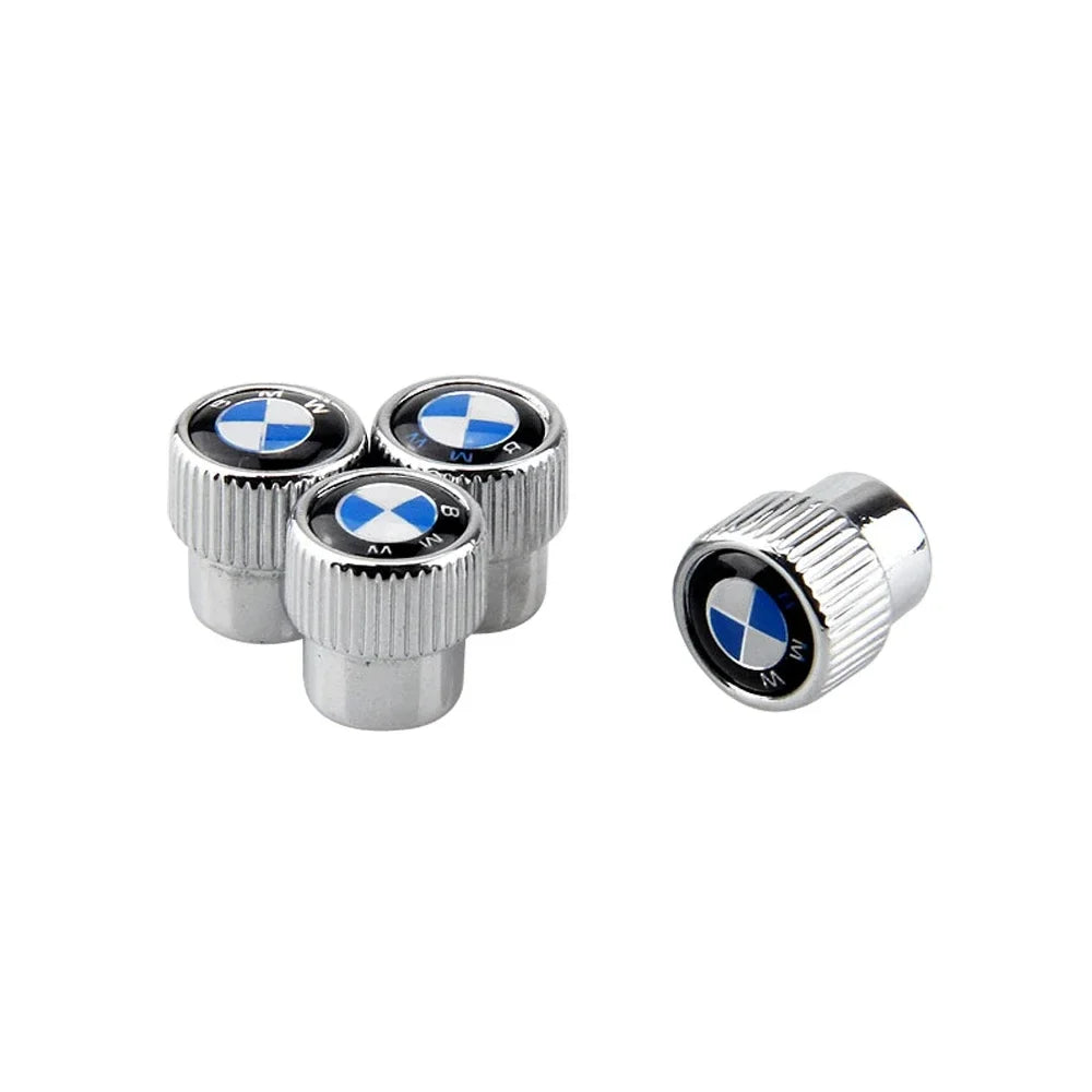 M-Power Design Aluminum Tire Valve Caps – Set of 4