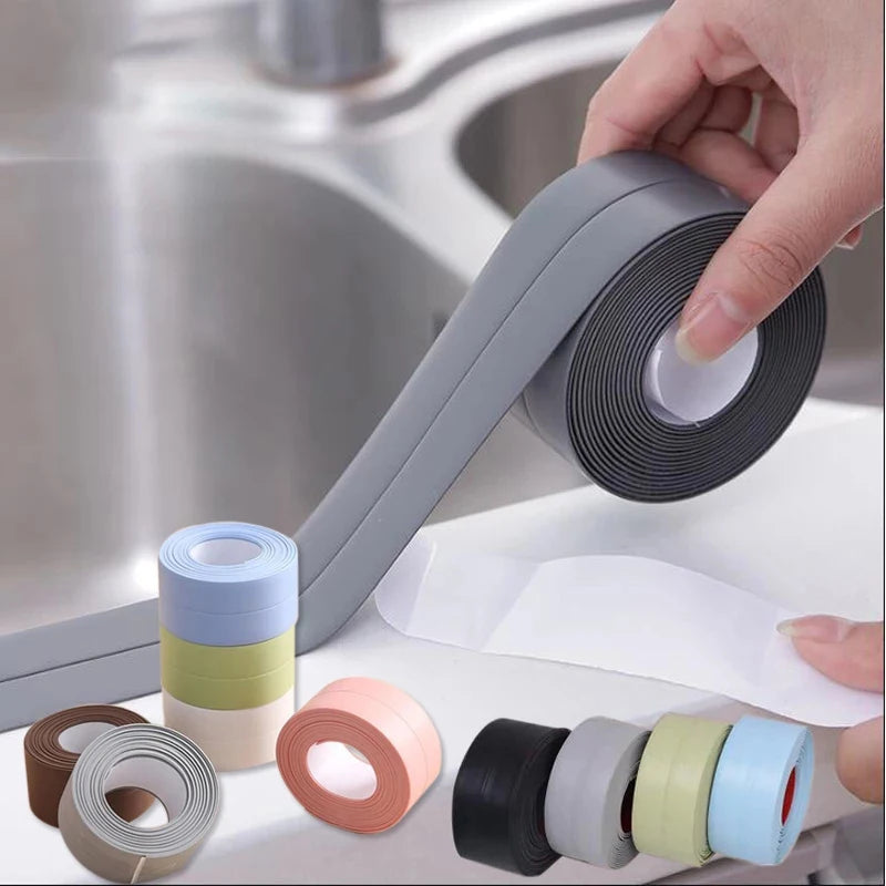 PVC Self-Adhesive Sink & Bath Sealing Tape