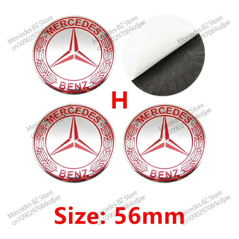 Wheel Center Caps or Stickers – Set of 4
