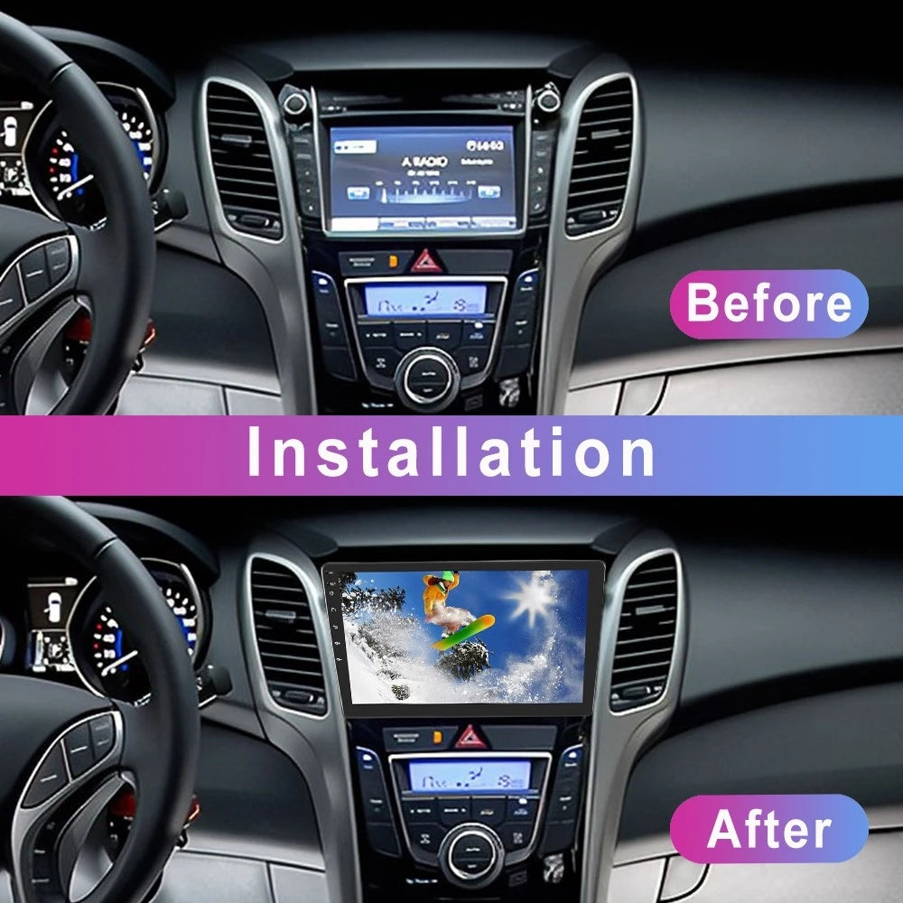 9-Inch Android Stereo for Hyundai i30 GD 2012–2017