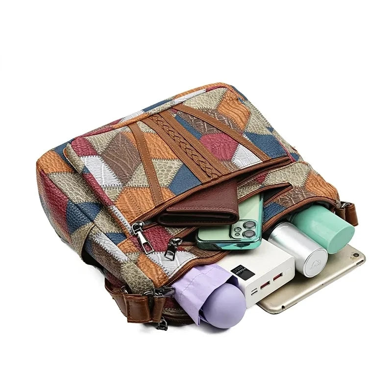 Yogodlns Women's Vintage-Style Crossbody Bag