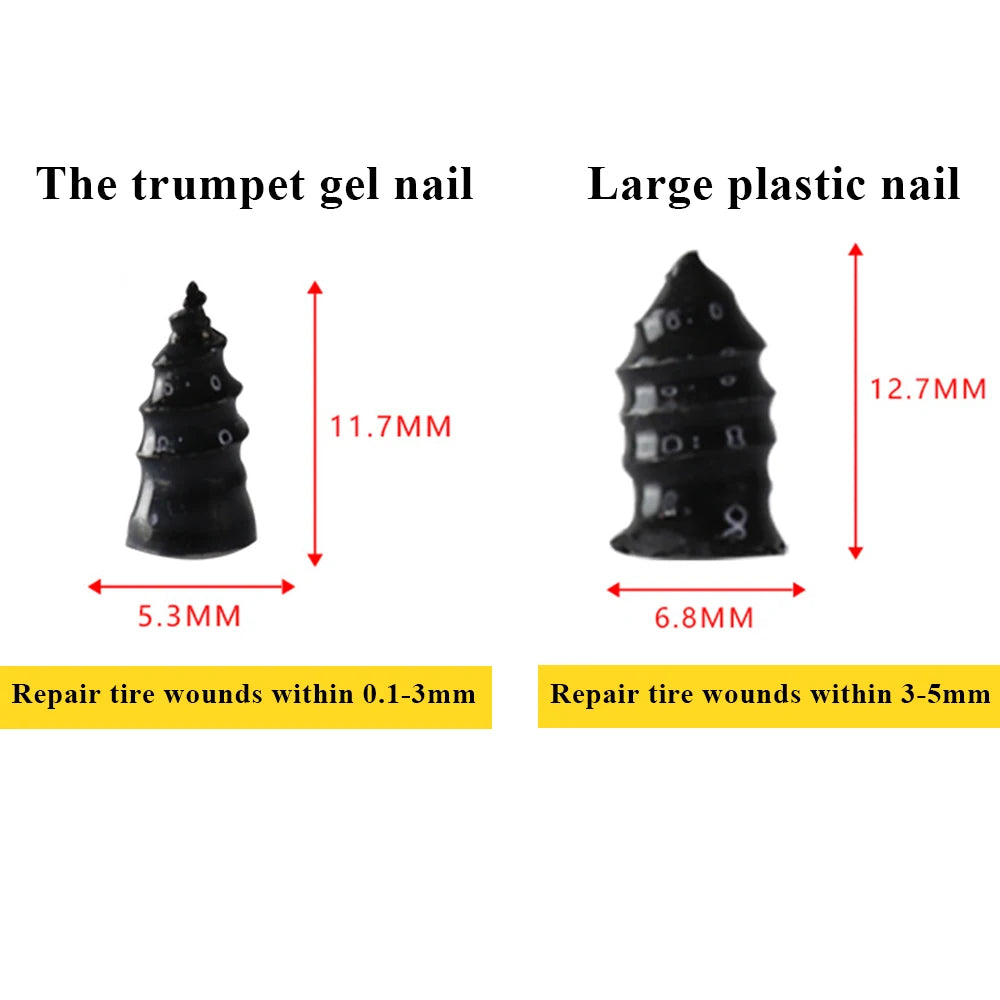 Rubber Tire Repair Nails – Assorted Packs