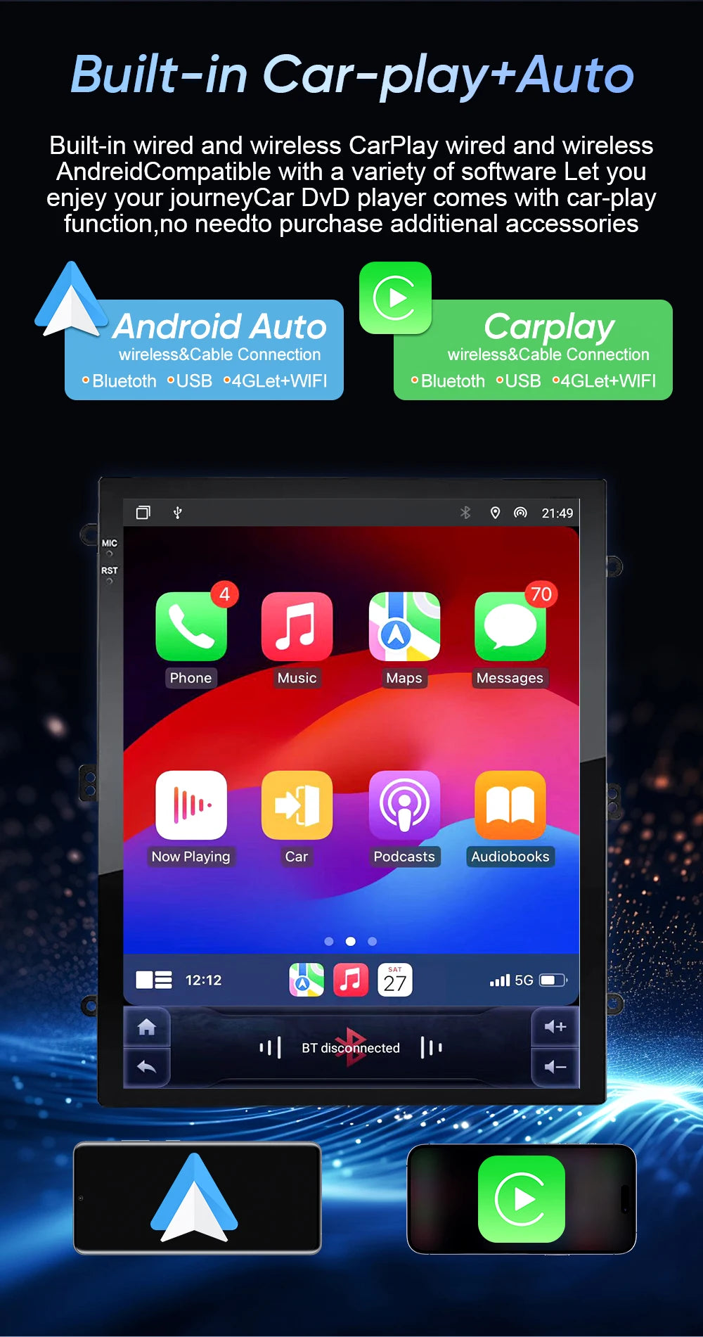 9.7-Inch Android Stereo for Hyundai Sonata YF