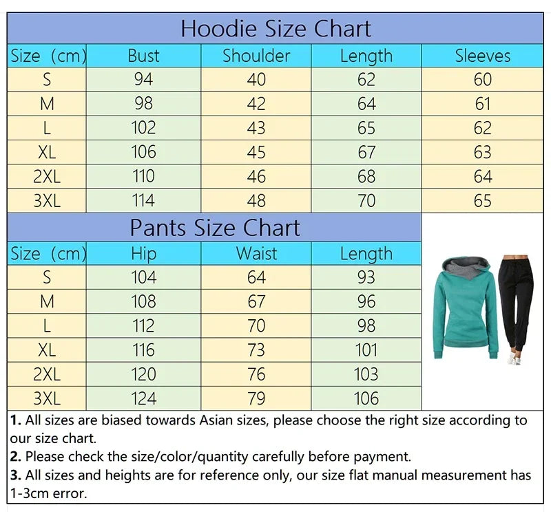Women's Printed Hoodies and Pants — Separates or Set