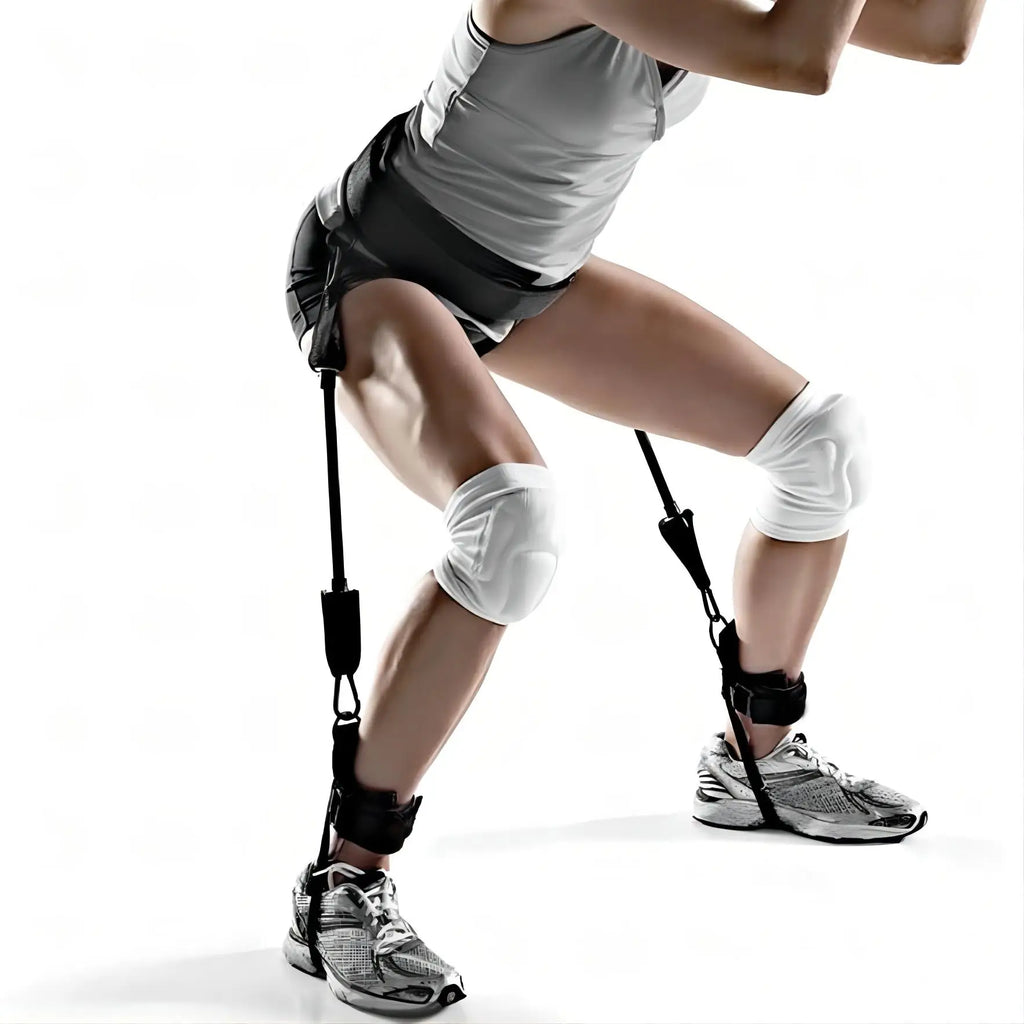 Jump-Training Resistance Tube & Belt Set
