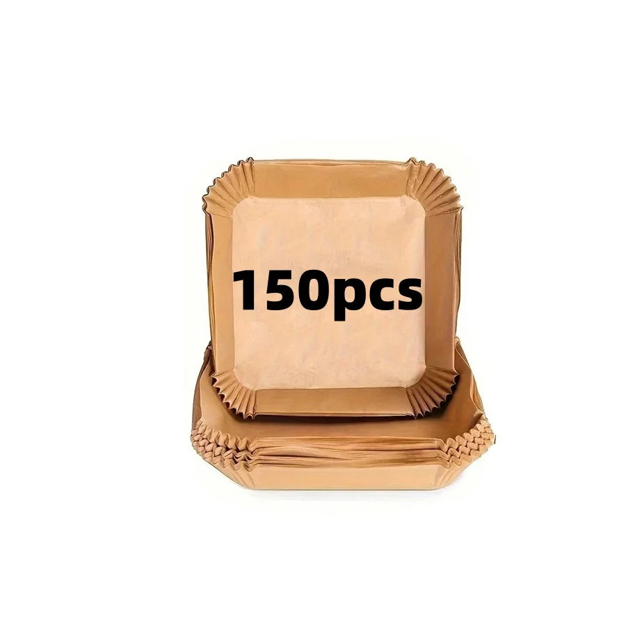 Square Parchment Air Fryer Liners, 200 Count