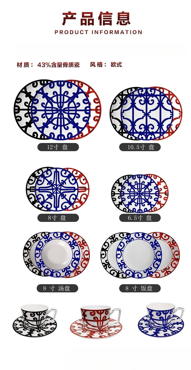 Nordic Ceramic Tableware — Plates & Cups