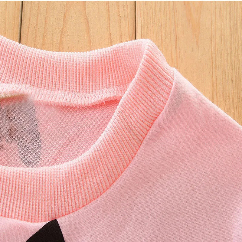 Girls' Long-Sleeve Outfit Set