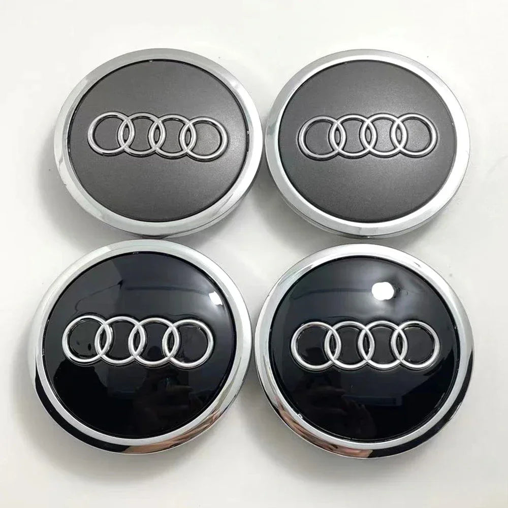 Wheel Center Caps – Set of 4, 60–69 mm Options