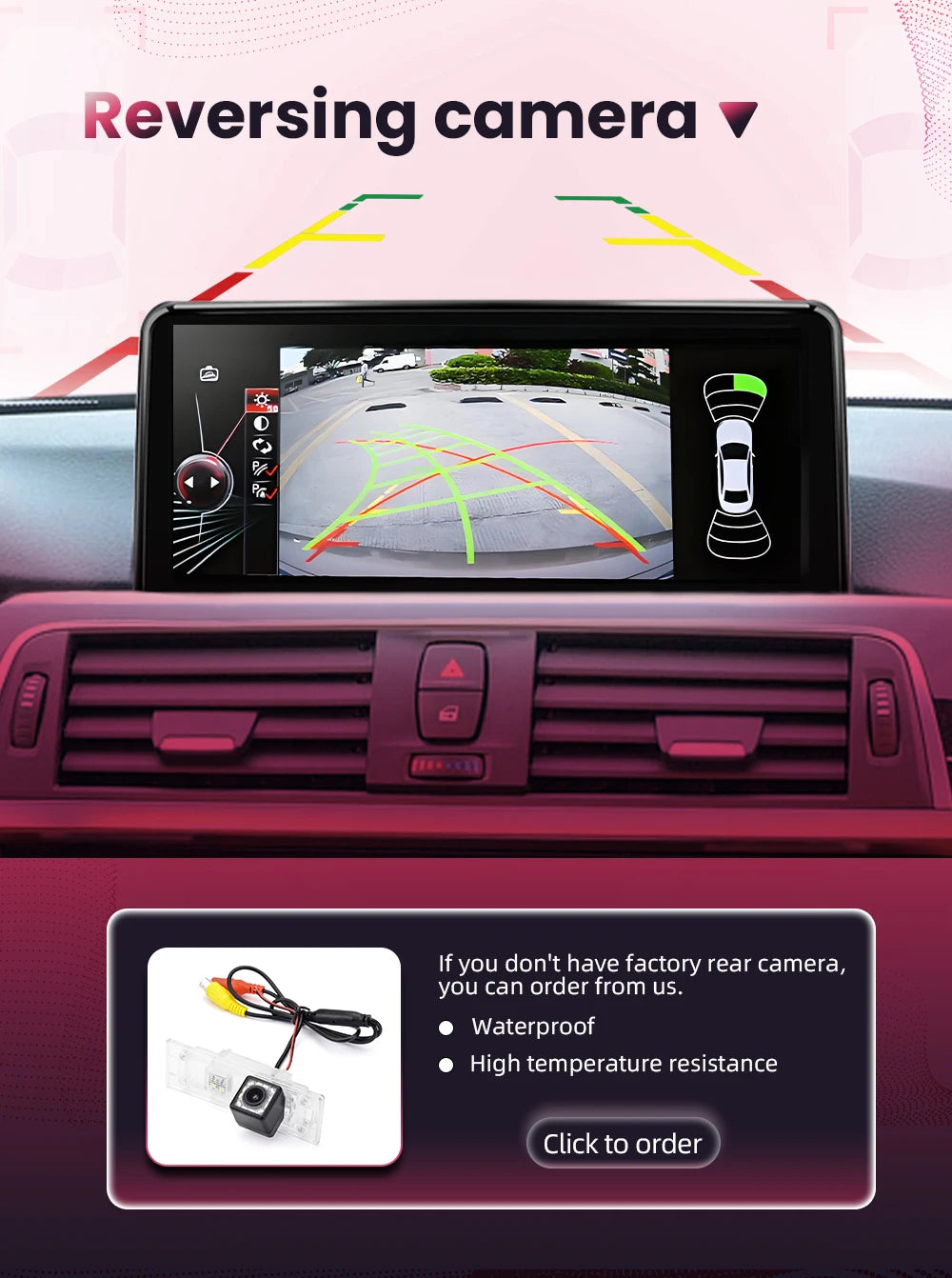 BONROAD 10.25-Inch CarPlay Display for BMW X5 / X6