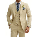 Men's Three-Piece Slim-Fit Formal Suit
