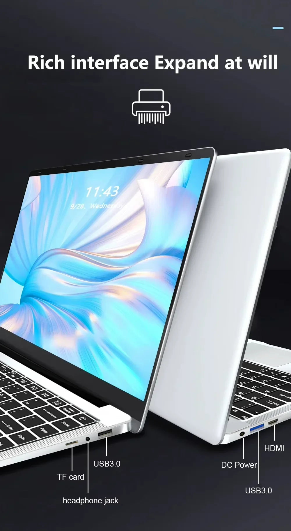 14.1-Inch Laptop — Core i7 or Atom / 12 GB RAM