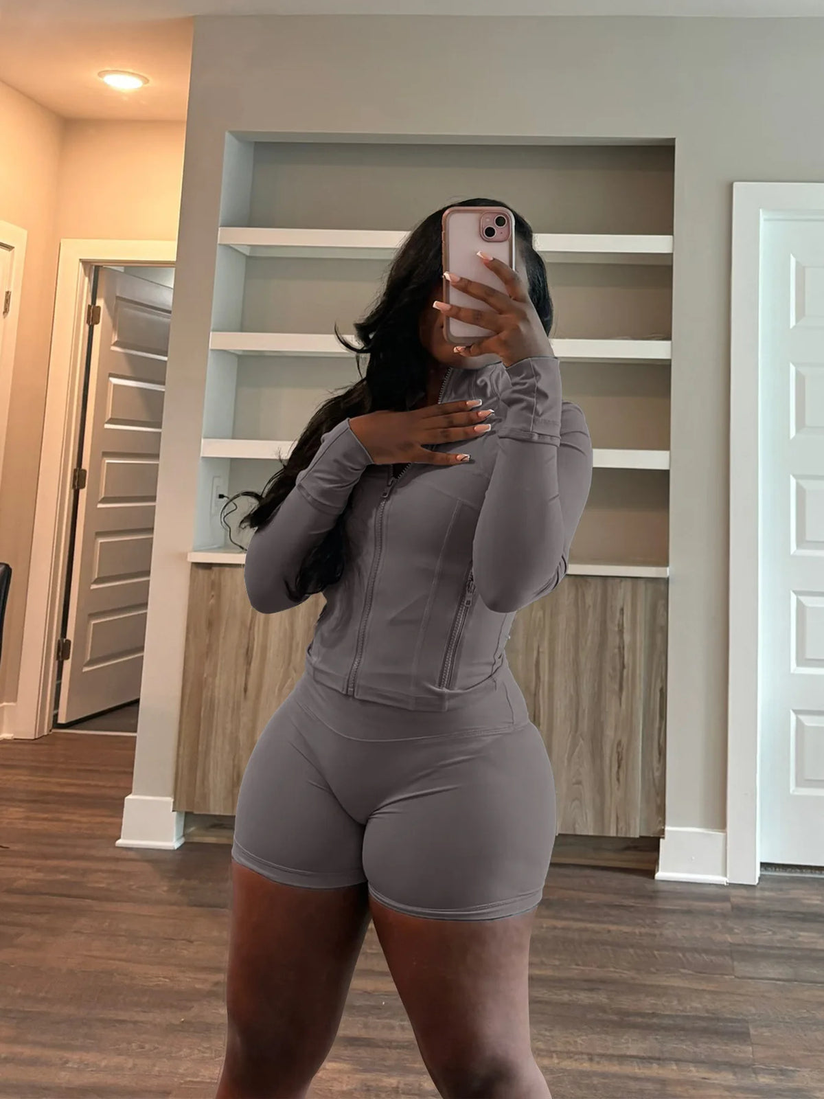 Sleeveless Top & Shorts Two-Piece Set