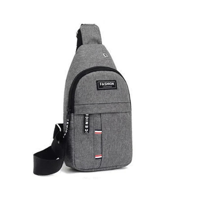 Men’s Nylon Waist Bag with Adjustable Strap
