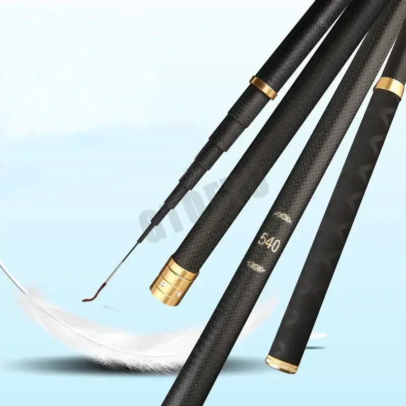 Telescopic Carbon Stream Fishing Pole