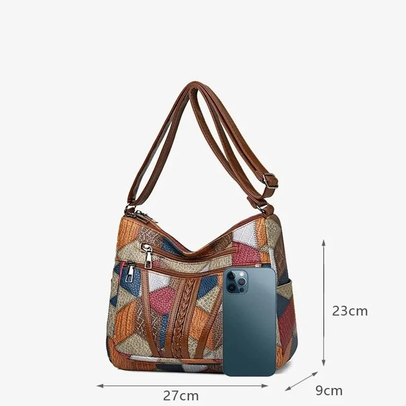 Yogodlns Women's Vintage-Style Crossbody Bag