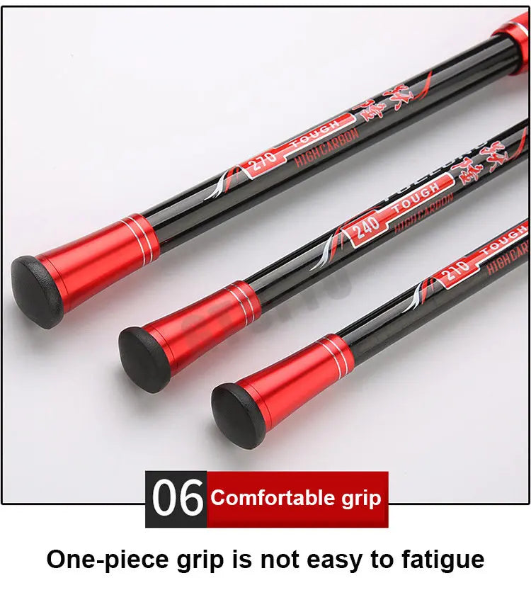 Telescopic Carbon Fishing Rod — 2.1–4.5 m
