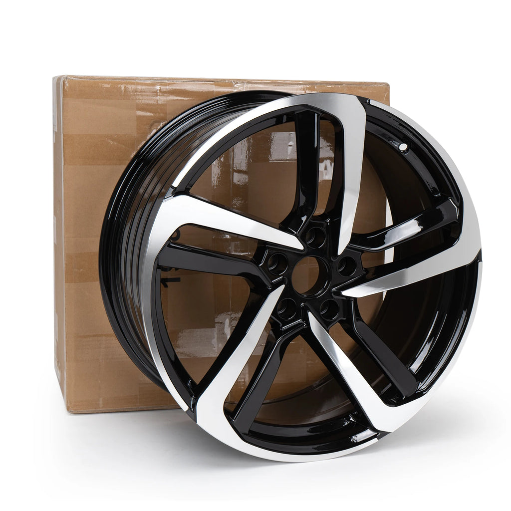 19×8.5 Aftermarket Alloy Wheel for Honda Accord – Black Machined