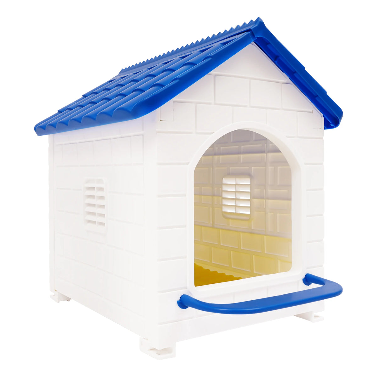 Plastic Chicken Nesting Boxes with Pads, 3-Pack