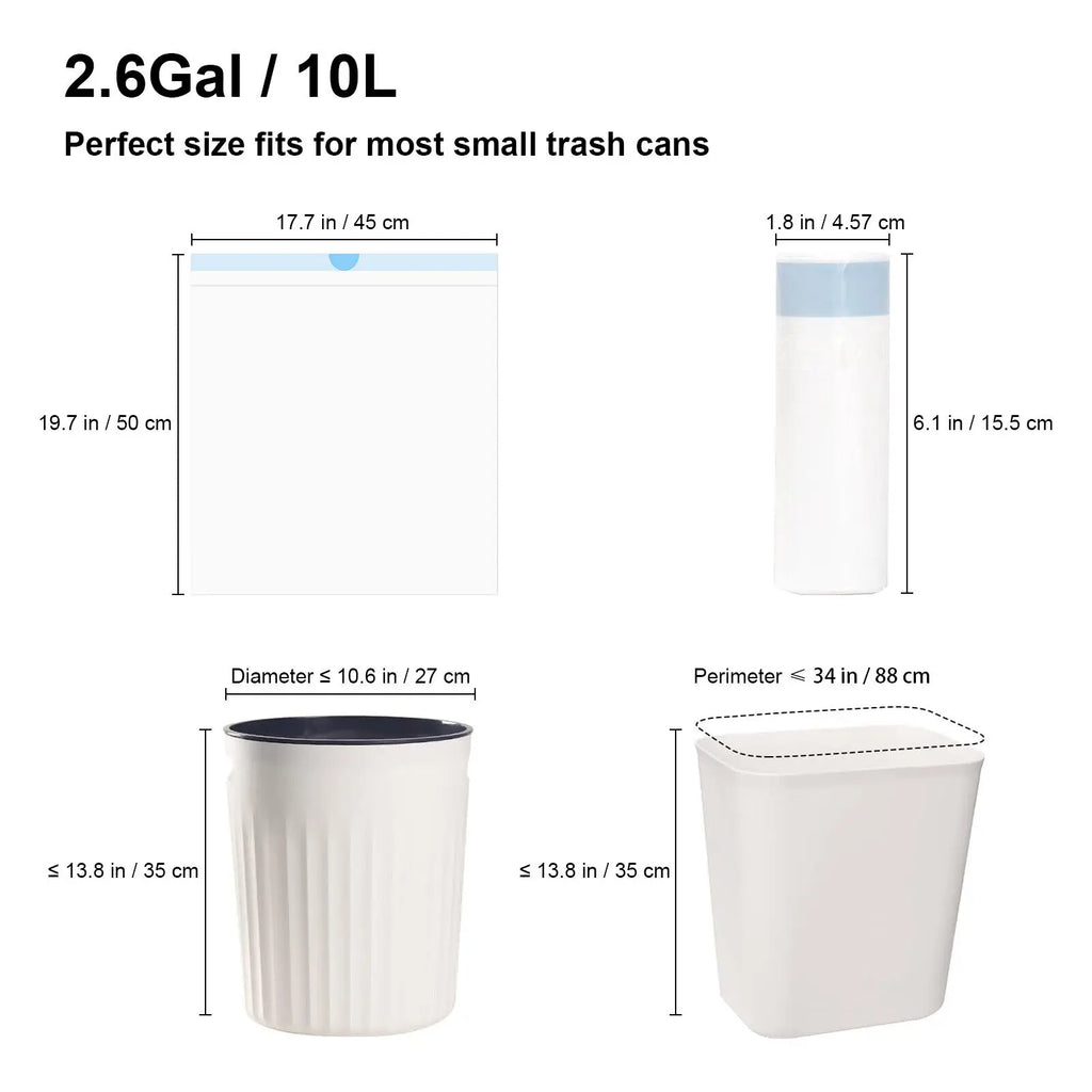 DOEL Drawstring Litter Box Liners, 60 Count