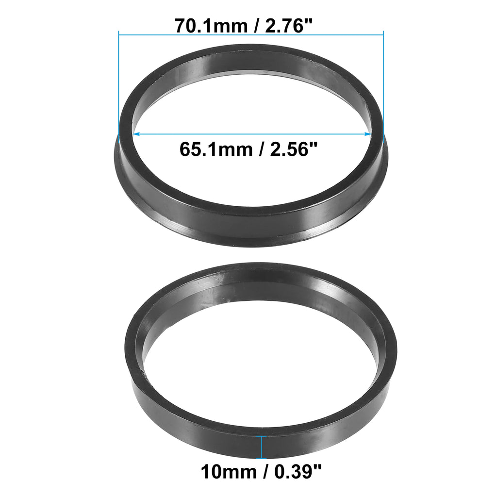 70.1 mm Hub-Centric Rings – Set of 4