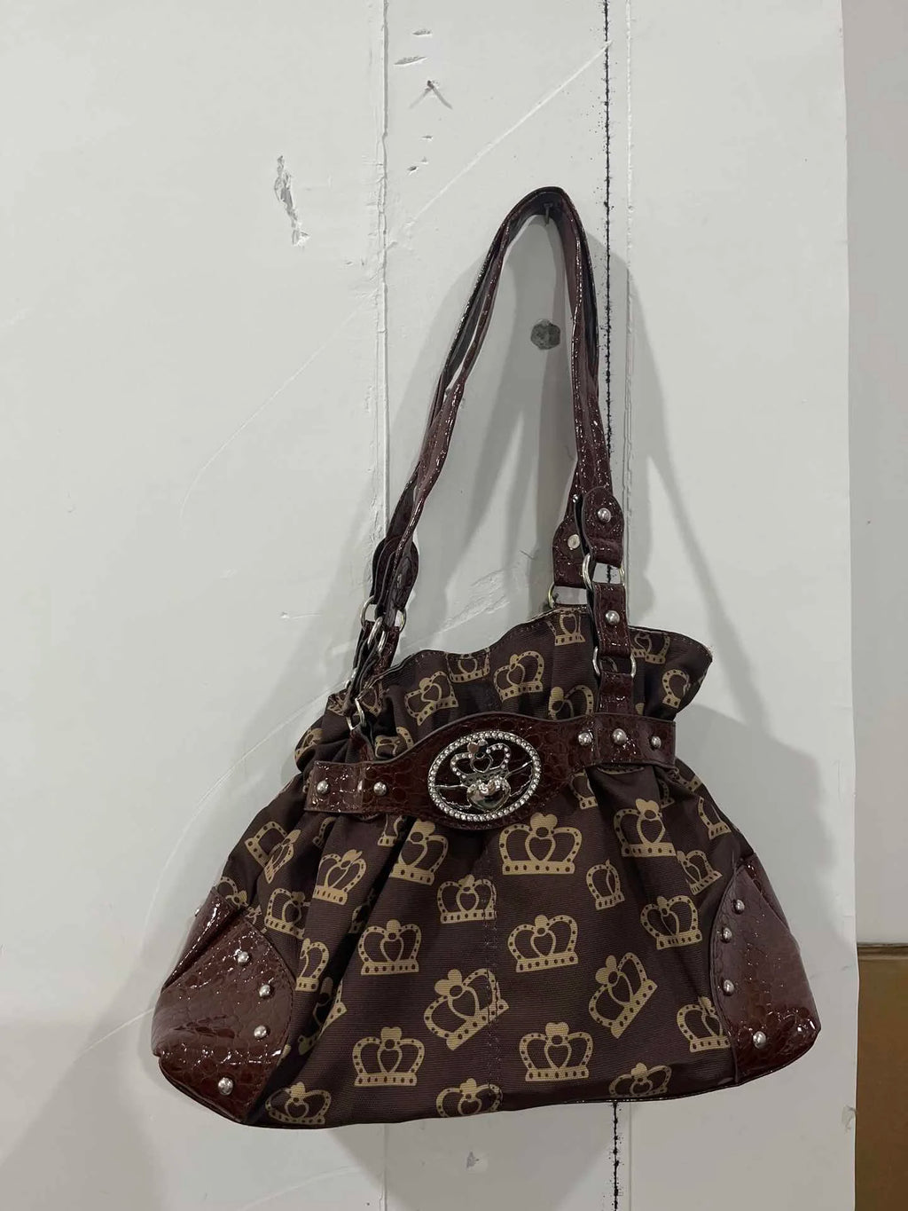 Women's Y2K Studded Shoulder Bag