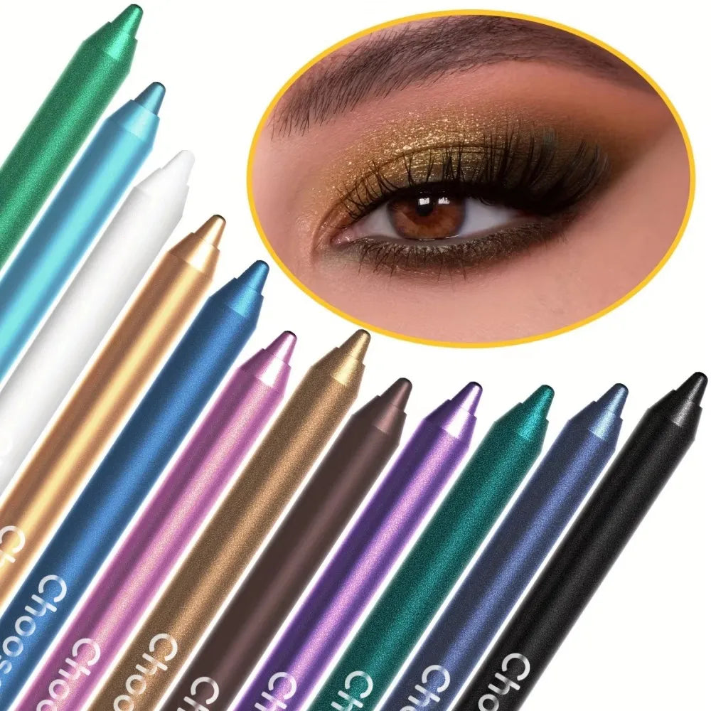 CHOOSE RASME Shimmer Eye Pencils – 12-Piece Set