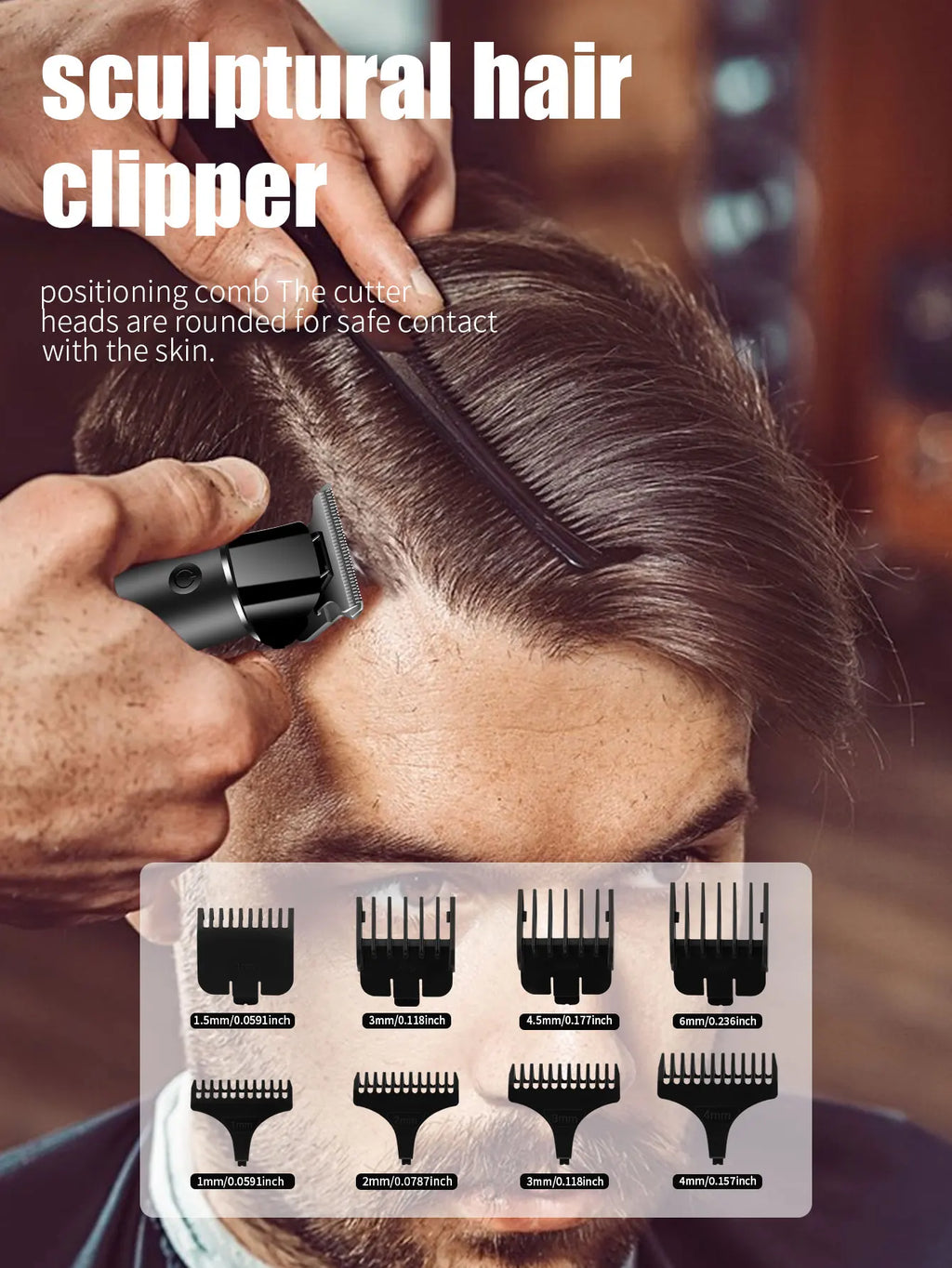 HIENA Rechargeable Hair Trimmer Kit