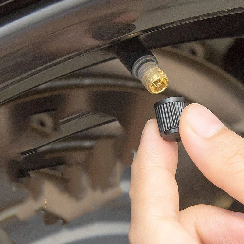 Plastic Tire Valve Caps – Pack of 100