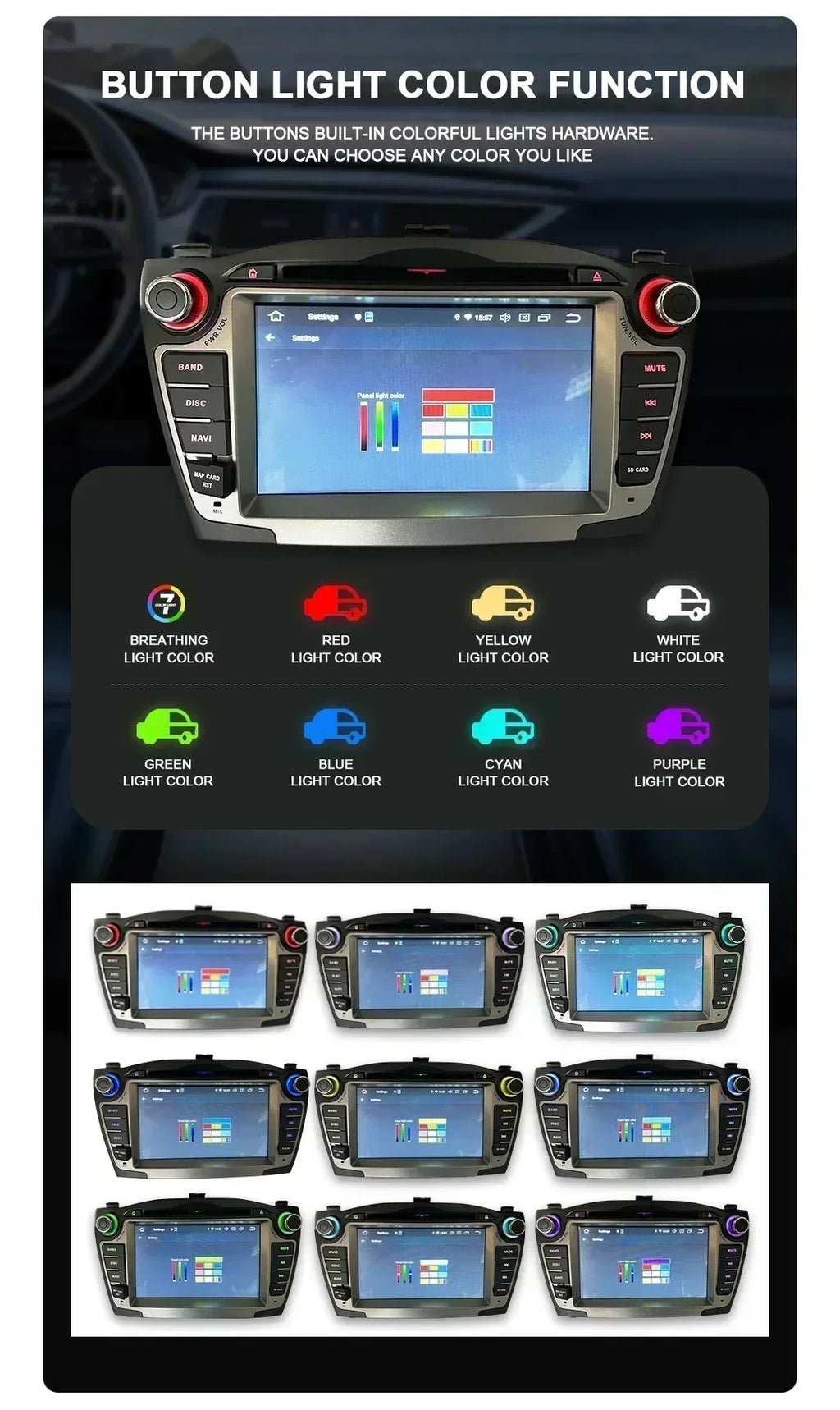 8-Inch Android Stereo for Selected Volvo Models