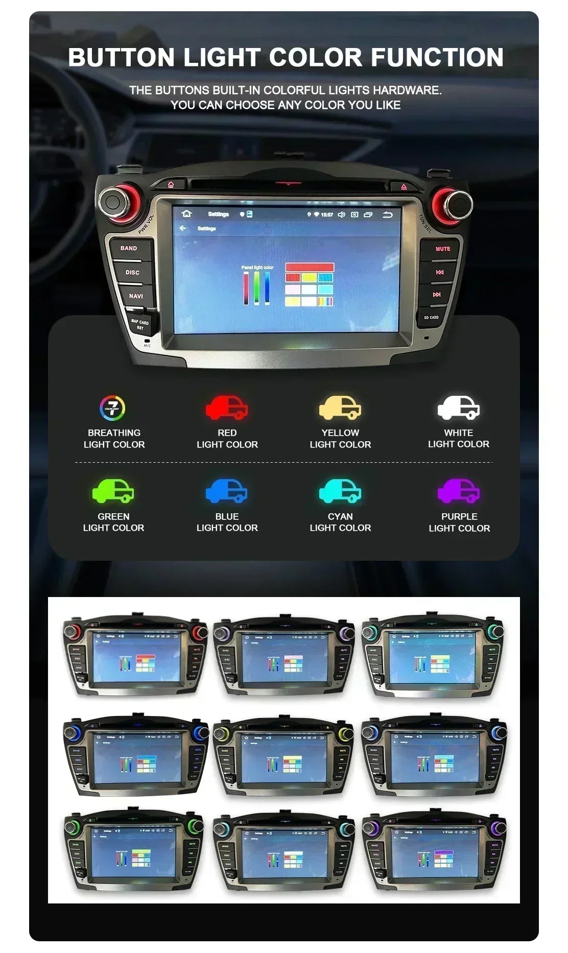 8-Inch Android Stereo for Selected Volvo Models