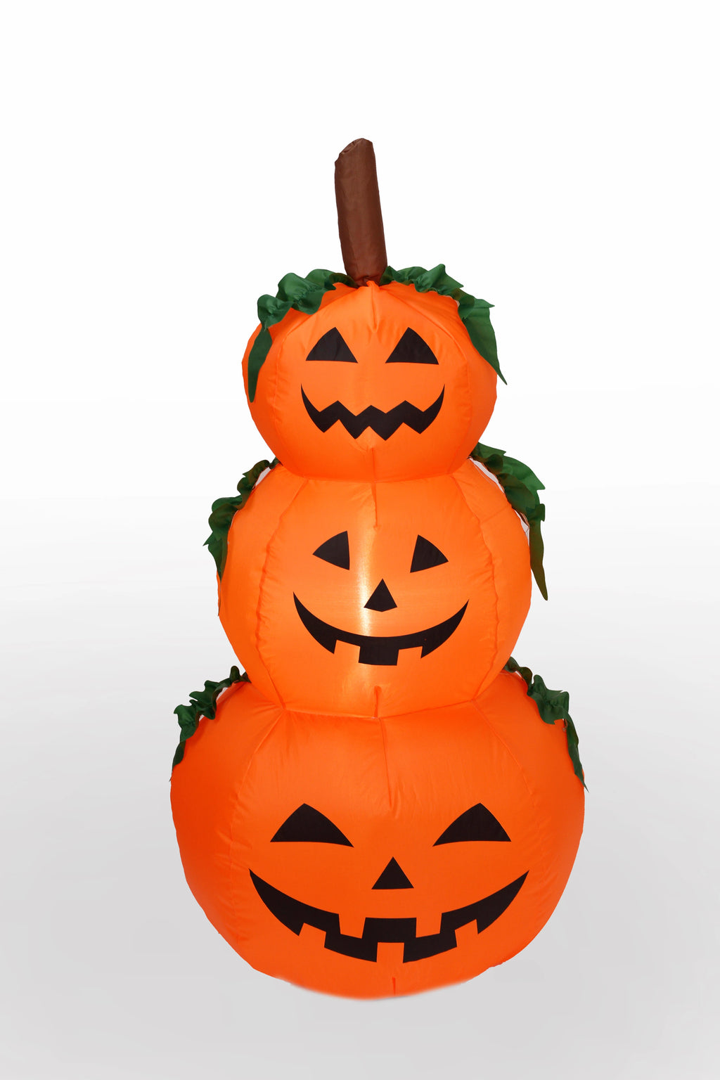 3.9-Foot LED Stacked Pumpkin Inflatable