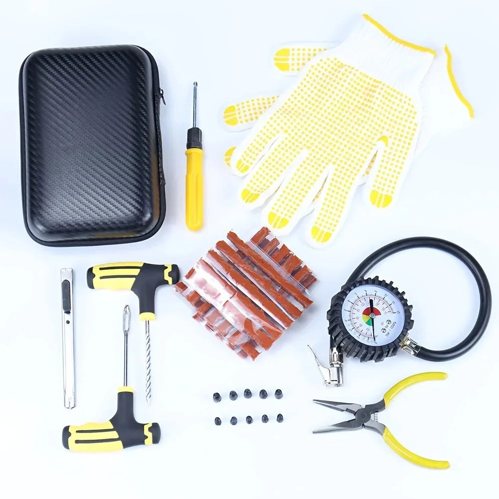 Tubeless Tire Puncture Repair Kit – Assorted Sets