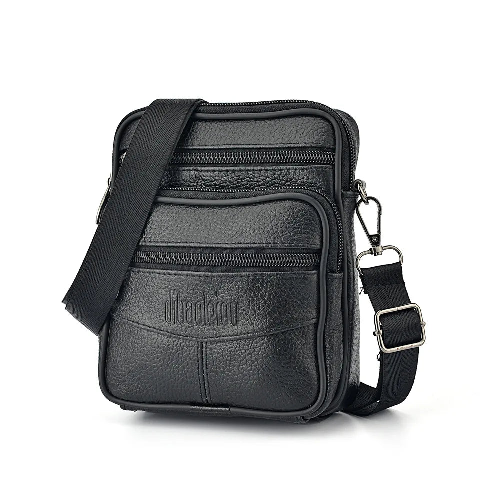 Men's Leather Crossbody Bag