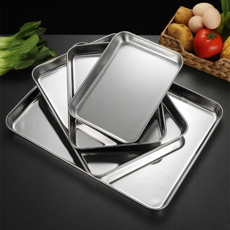 YOWEI Stainless Steel Baking Tray & Cooling Rack